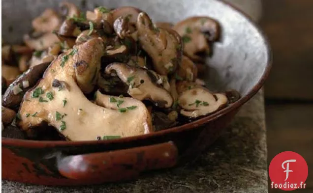 Champignons Sautés à l'Ail