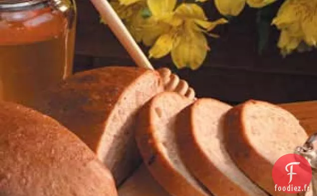 Pain de Blé au Miel et Raisins Secs