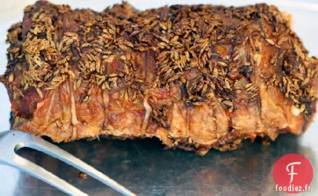 Porc Rôti au Fenouil et à l'Ail