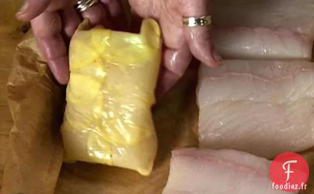 Flétan En Croûte de Pommes De Terre