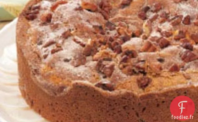 Gâteau Au Café Riche Aux Pépites De Chocolat