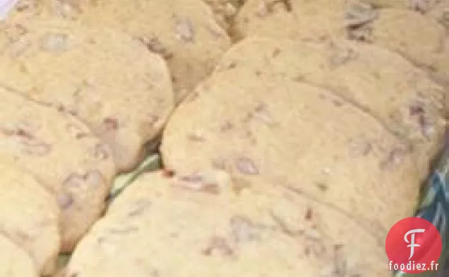 Biscuits Réfrigérés à la Cassonade et aux Pacanes