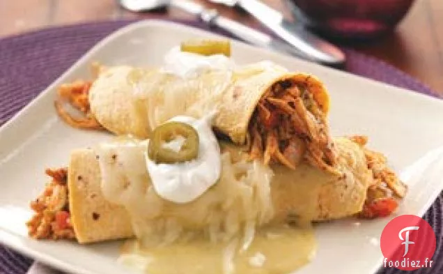 Enchiladas Vertes de Dinde