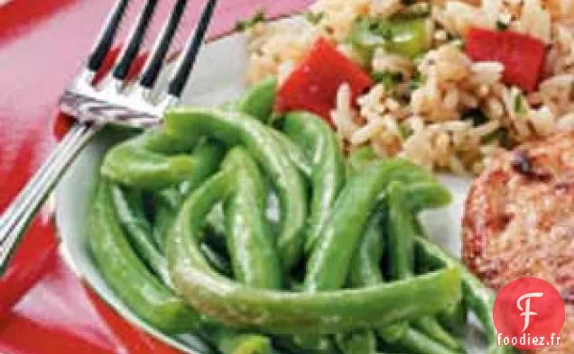 Haricots Verts Acidulés Au Beurre