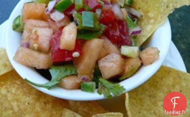 Salsa au Concombre et au Melon