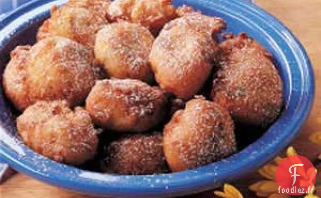 Beignets à La Rhubarbe