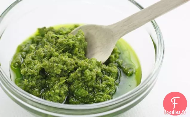 Pesto à l'Ail et au Basilic