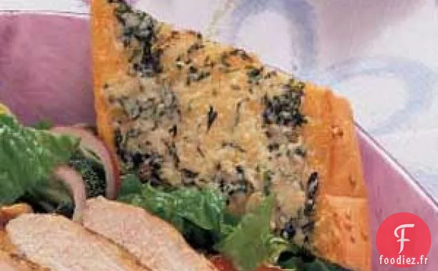 Pain au Basilic et à l'Ail
