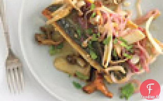 Escabèche de Maquereau et Champignons à la Menthe