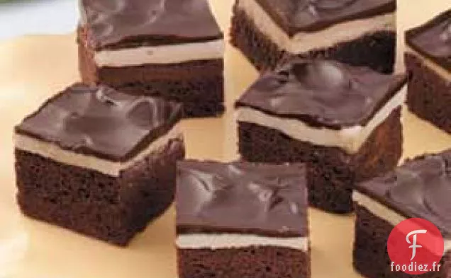 Brownies au Café et à la Crème