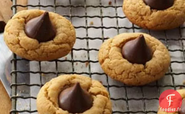 Biscuits Kiss au Beurre d'Arachide Sans Gluten