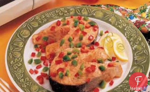 Steaks de Saumon Confettis