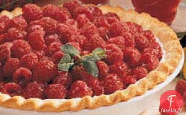 Tarte Aux Framboises Glacées