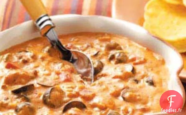Trempette au Fromage Chili Chaud