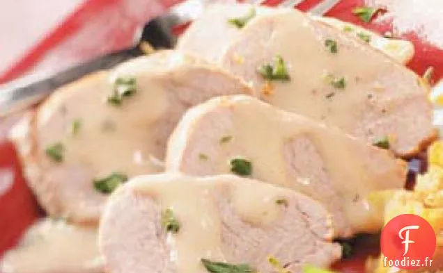 Filet de Porc Sauce à la Crème