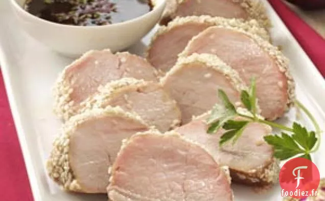 Entrées de Porc au Sésame
