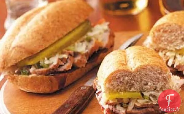 Porc Grillé Hoagies