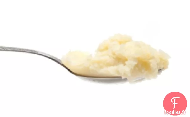 Pommes de terre Rutabaga à l'ail en purée