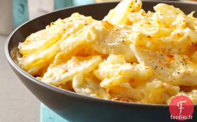 Gratin de pommes de terre à l'ail