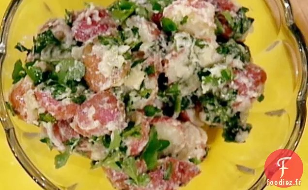 Salade de pommes de terre et de cresson de maman