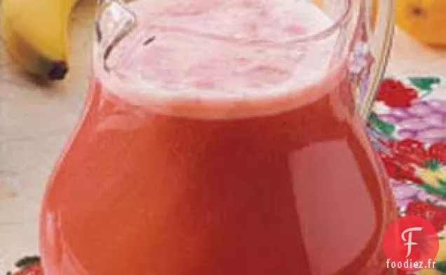 Punch aux fruits acidulé