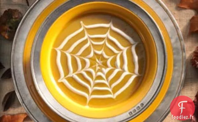 Soupe à la courge musquée et au gingembre