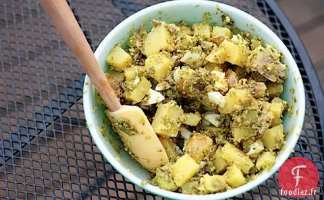 Salade de Pommes De Terre Rôties à l'Ail