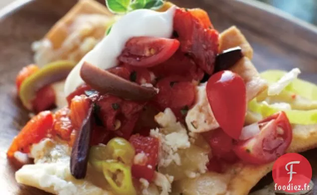 Nachos à la grecque