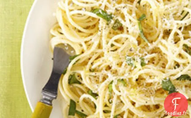 Spaghetti À L'Ail Et Au Chili