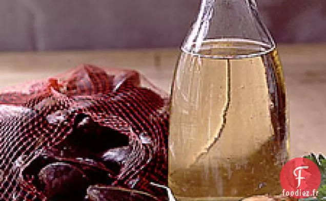 Moules Au Vin Blanc Et À L'Ail