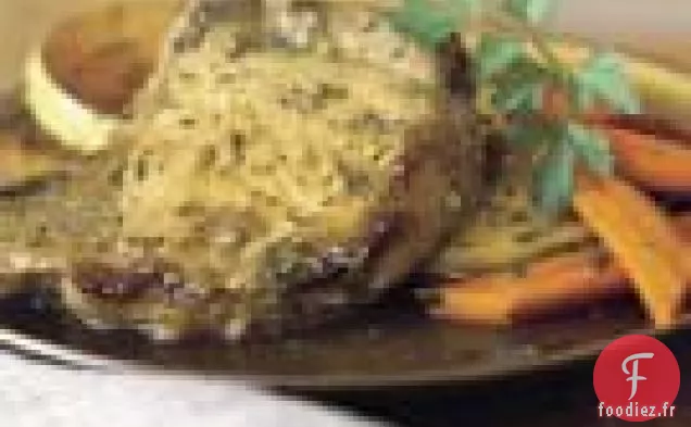 Côtelettes De Porc À L'Ail Et Aux Herbes