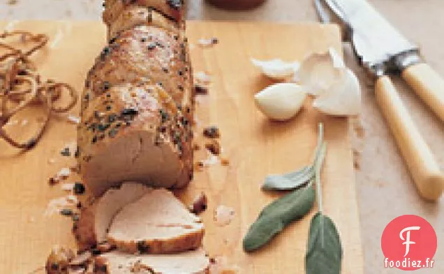 Filet De Porc en croûte de Sauge Et d'Ail