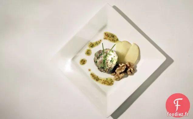 Salade De Poisson Fumé Au Miel Et À L'Aneth