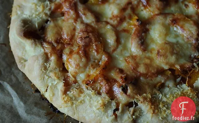 Galette De Courge Musquée Et Ail Rôti