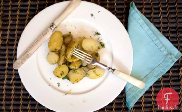 Salade De Pommes De Terre Au Citron Et À L'Aneth