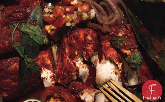 Mahi-mahi grillé à la Yucatèque