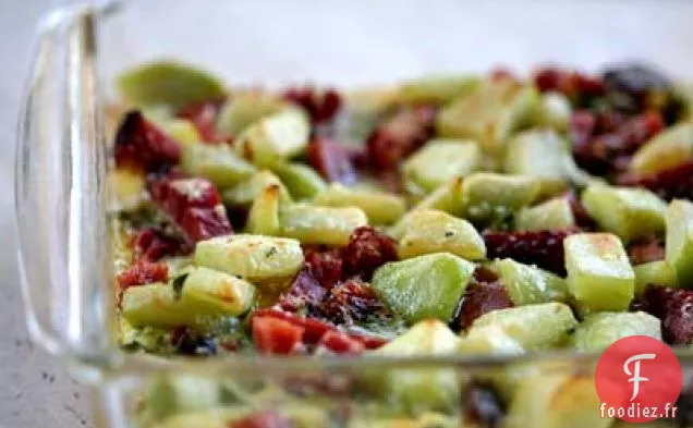 Cuisson au Jambon de Chou-Rave