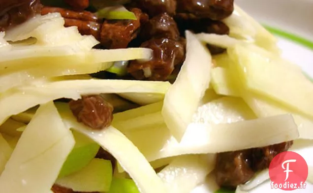 Salade de Chou-Rave Waldorf