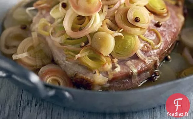 Poireaux Au Gammon