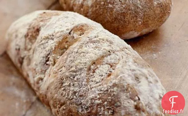 Pain aux Poireaux et Noix