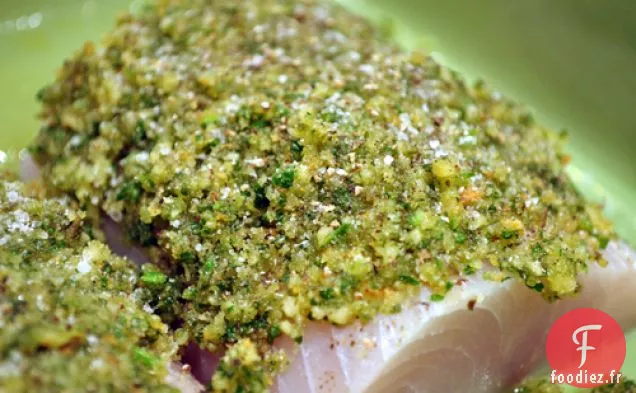 Mahi Mahi en Croûte d'Herbes et de Noix