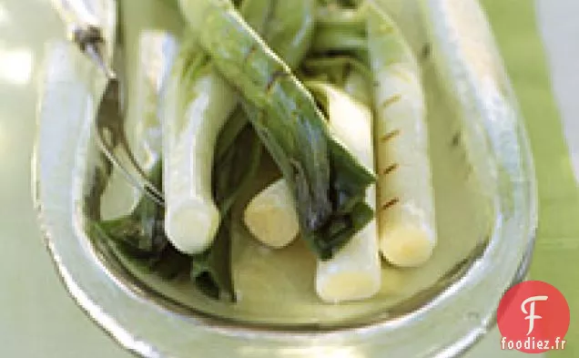 Vinaigrette aux Poireaux Grillés