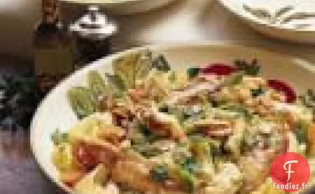 Pappardelle Au Homard, Poireaux Et Huile De Truffe Blanche