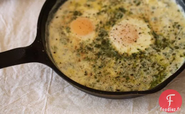 Oeufs Cuits À La Crème