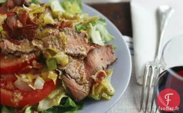 Blt: Salade De Bœuf, Poireaux Et Tomates