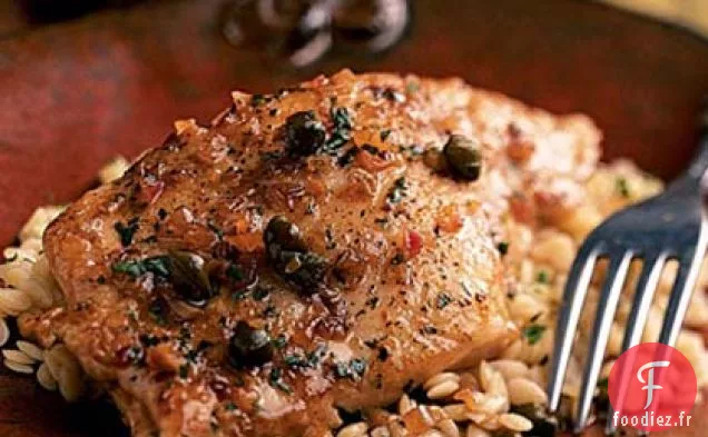 Mahimahi avec Sauce au Vin Balsamique