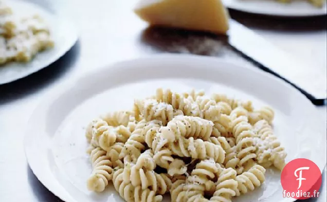 Fusilli à la Sauce Crémeuse aux Poireaux