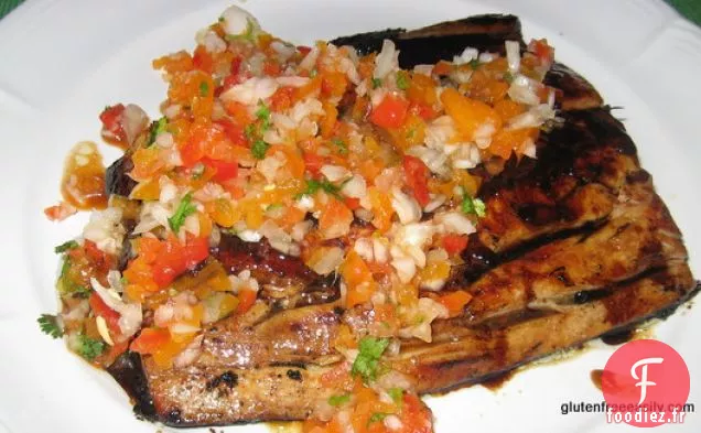 Mahi Mahi Glacé au Gingembre avec Pico de Gallo