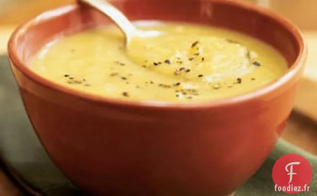 Soupe de Courge Musquée - Poireaux