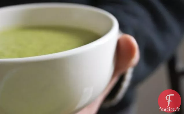 Bisque Crémeuse D'Asperges Et De Poireaux